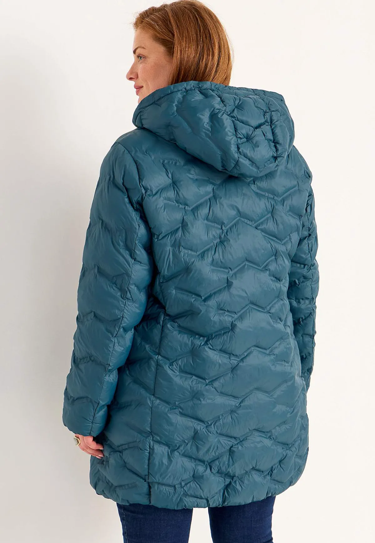 Cellbes of Sweden Jacka med huva Petrol New