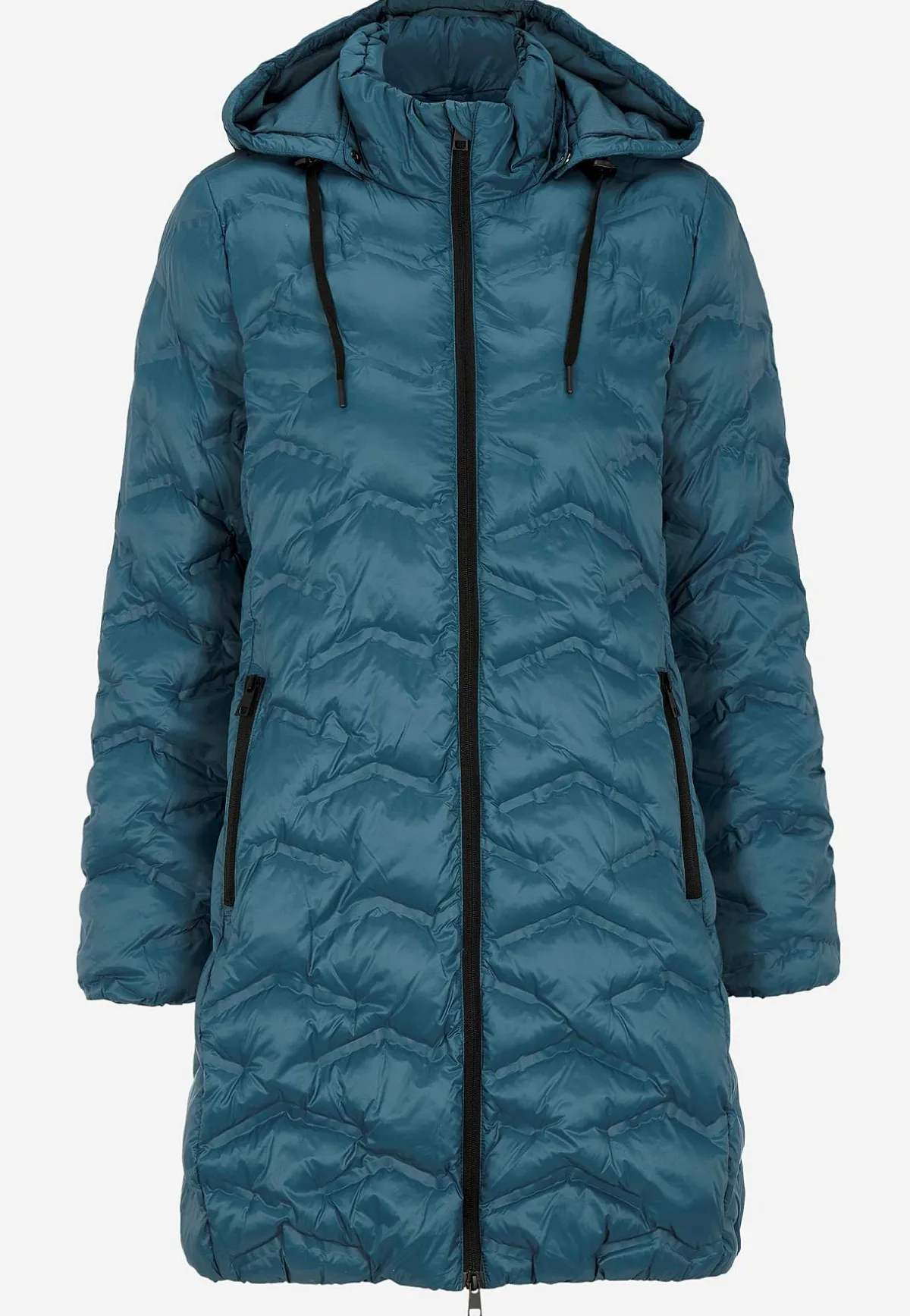 Cellbes of Sweden Jacka med huva Petrol New