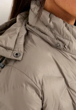 Cellbes of Sweden Jacka med huva Mörk beige