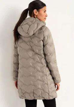 Cellbes of Sweden Jacka med huva Mörk beige