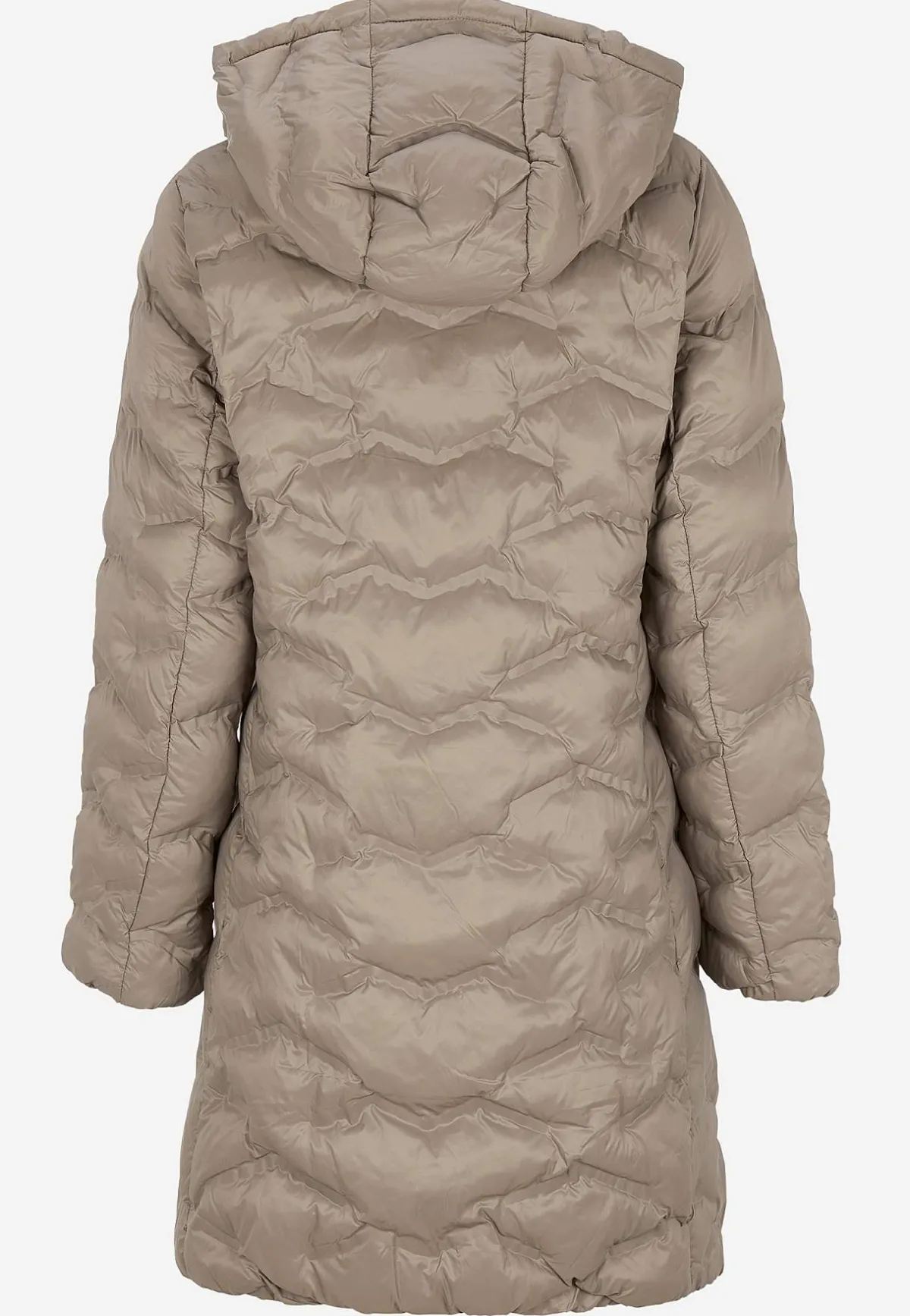 Cellbes of Sweden Jacka med huva Mörk beige