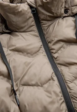 Cellbes of Sweden Jacka med huva Mörk beige