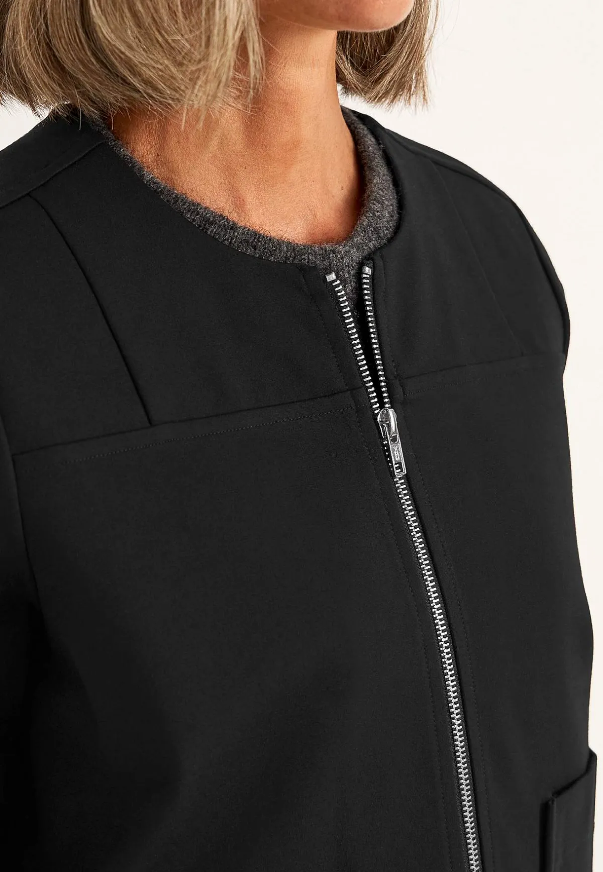 Cellbes of Sweden Jacka Premium i Punto di Roma-trikå Mona Discount