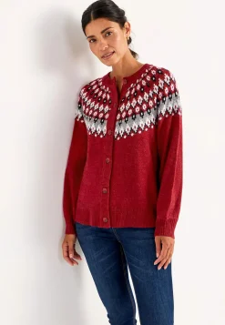 Cellbes of Sweden Jacquardmönstrad cardigan