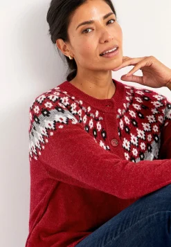 Cellbes of Sweden Jacquardmönstrad cardigan