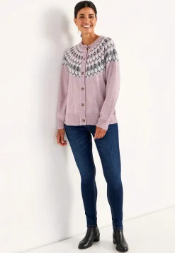 Cellbes of Sweden Jacquardmönstrad cardigan