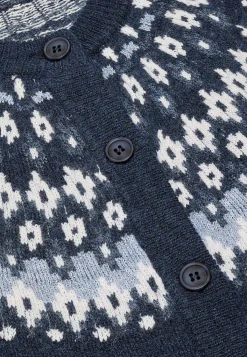 Cellbes of Sweden Jacquardmönstrad cardigan Blå / Mönstrad Online