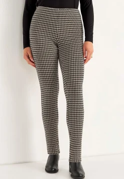 Cellbes of Sweden Jacquardmönstrade leggings Svart / Beige / Mönstrad Online