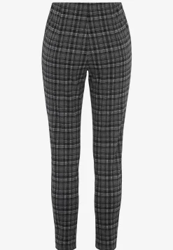 Cellbes of Sweden Jacquardmönstrade leggings Grå / Rutig