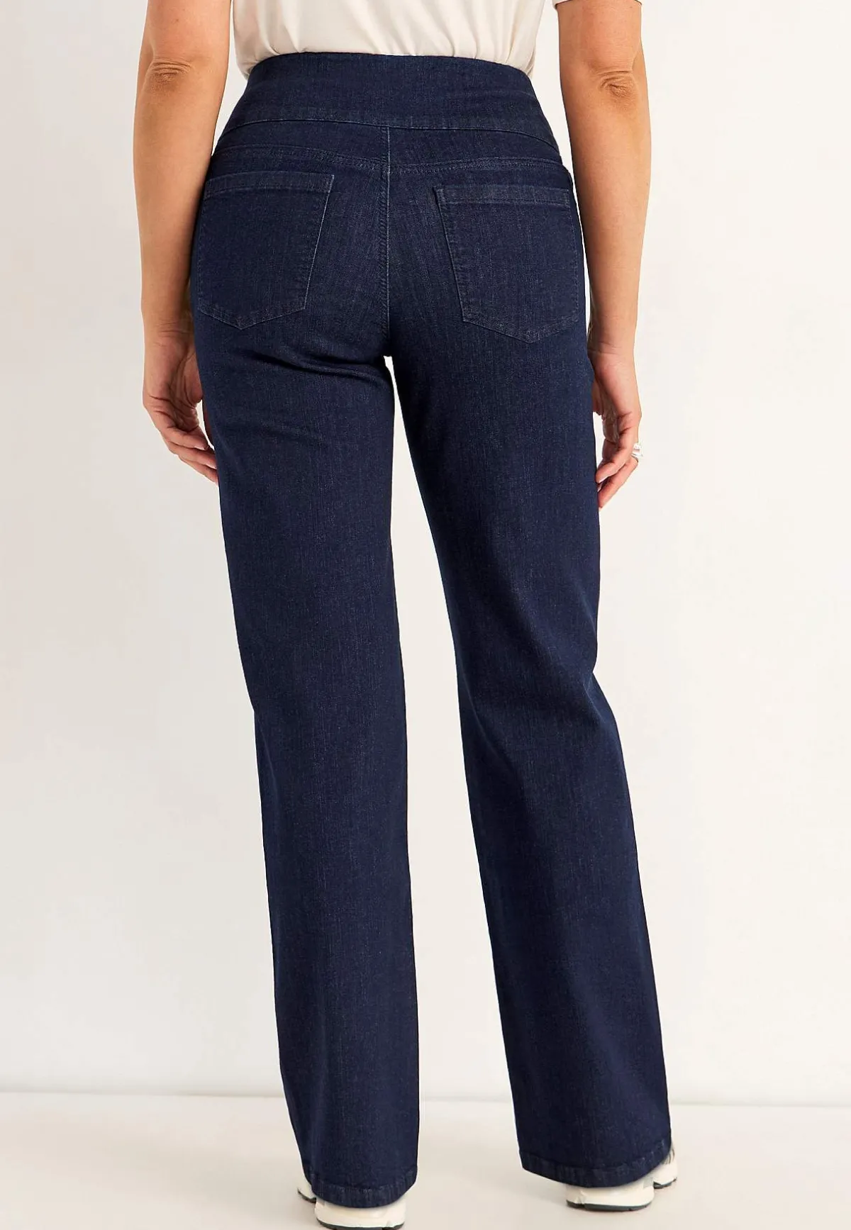 Cellbes of Sweden Jeans med hög resårmidja Elisa Mörkblå Denim