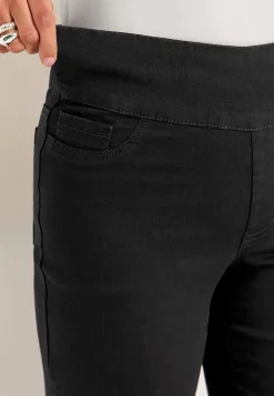 Cellbes of Sweden Jeans med hög resårmidja Elisa Svart denim New