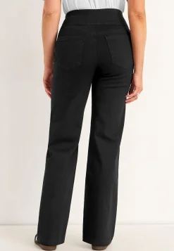 Cellbes of Sweden Jeans med hög resårmidja Elisa Svart denim New