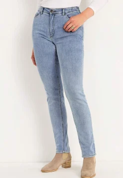 Cellbes of Sweden Jeans med resår i sidorna Ljusblå Discount