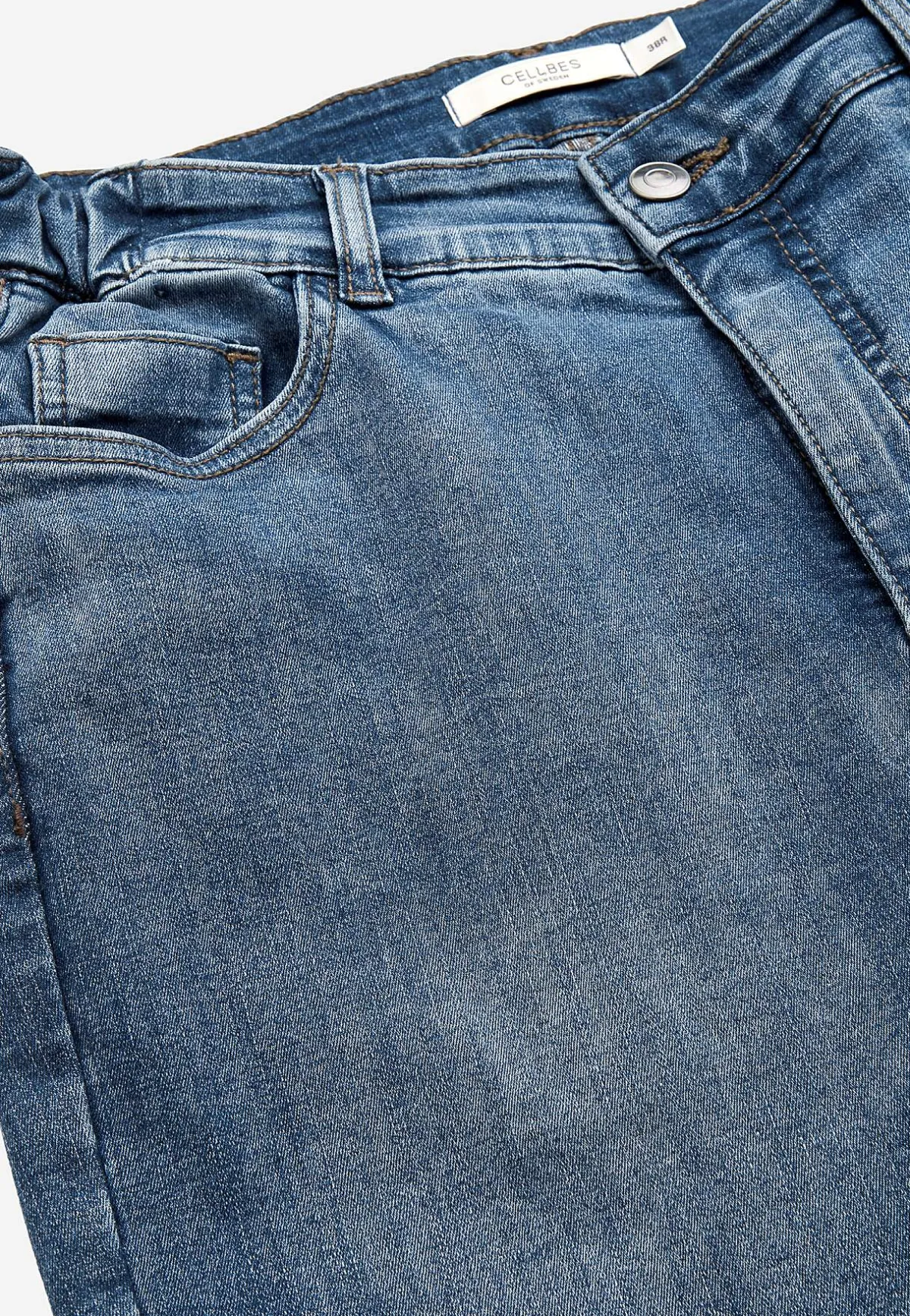 Cellbes of Sweden Jeans med resår i sidorna Elsa Ljusblå / Denim Outlet