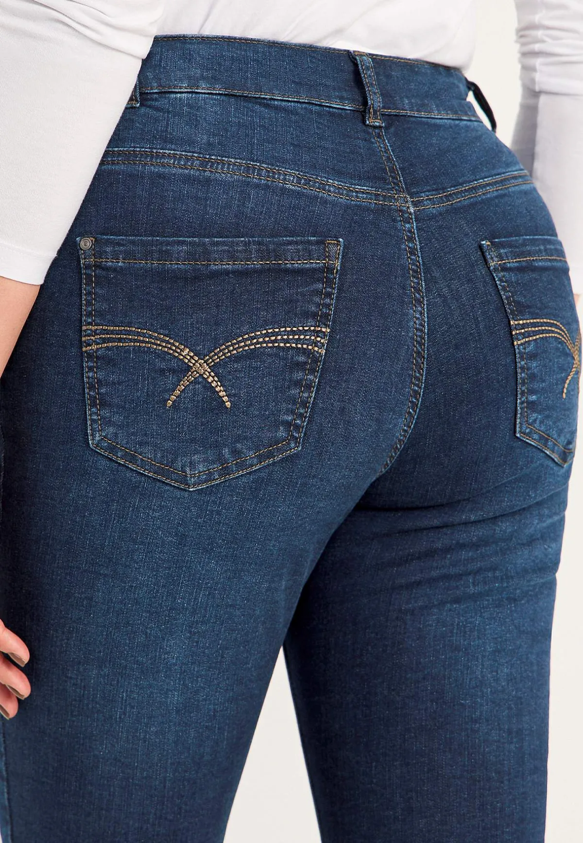 Cellbes of Sweden Jeans med resår i sidorna Elsa Mörkblå / Denim Hot