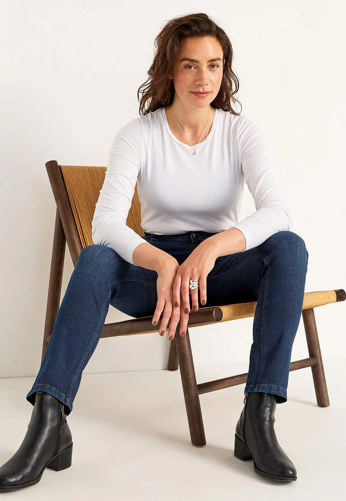 Cellbes of Sweden Jeans med resår i sidorna Elsa Mörkblå / Denim Hot