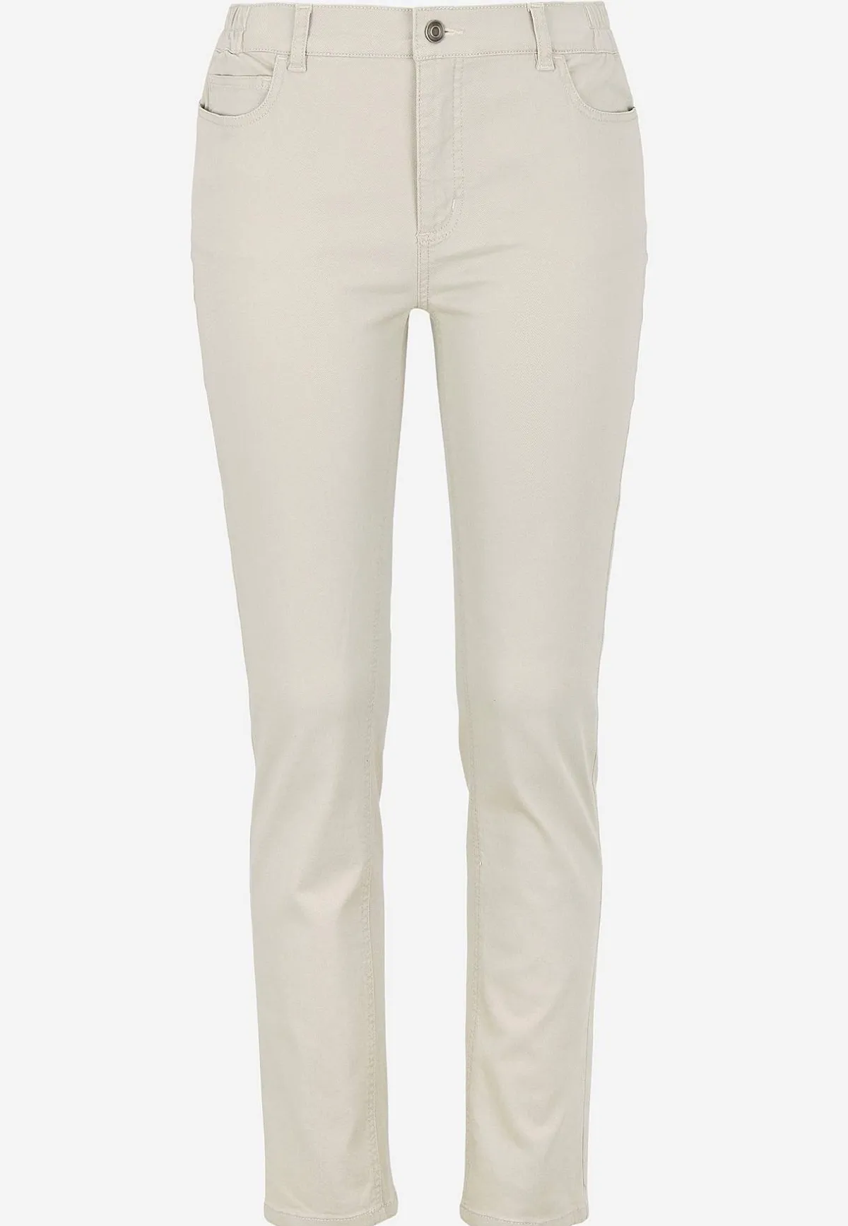 Cellbes of Sweden Jeans med resårmidja Ljusbeige Hot