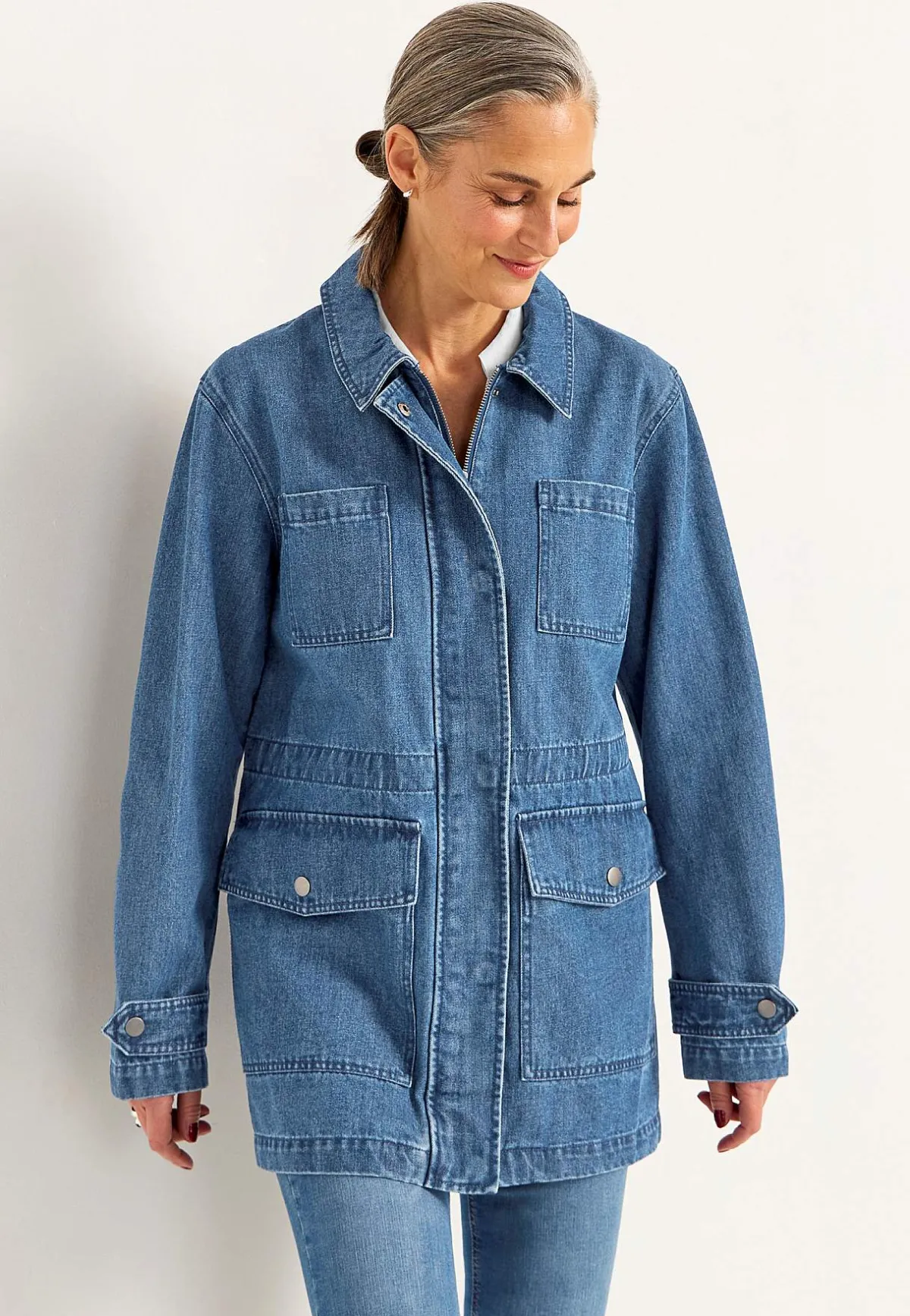 Cellbes of Sweden Jeansjacka med dragkedja New