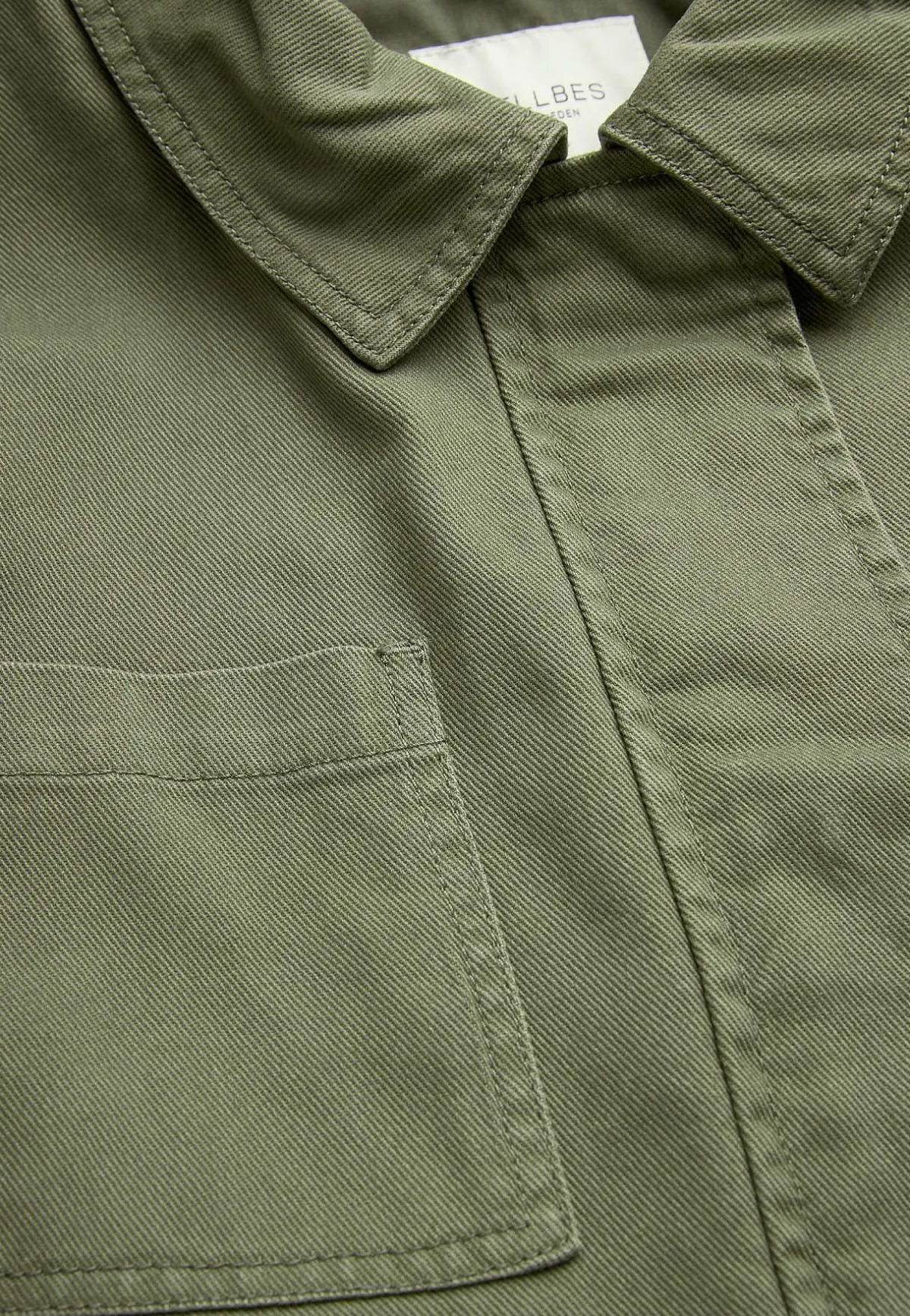 Cellbes of Sweden Jeansjacka med dragkedja Khakigrön Hot