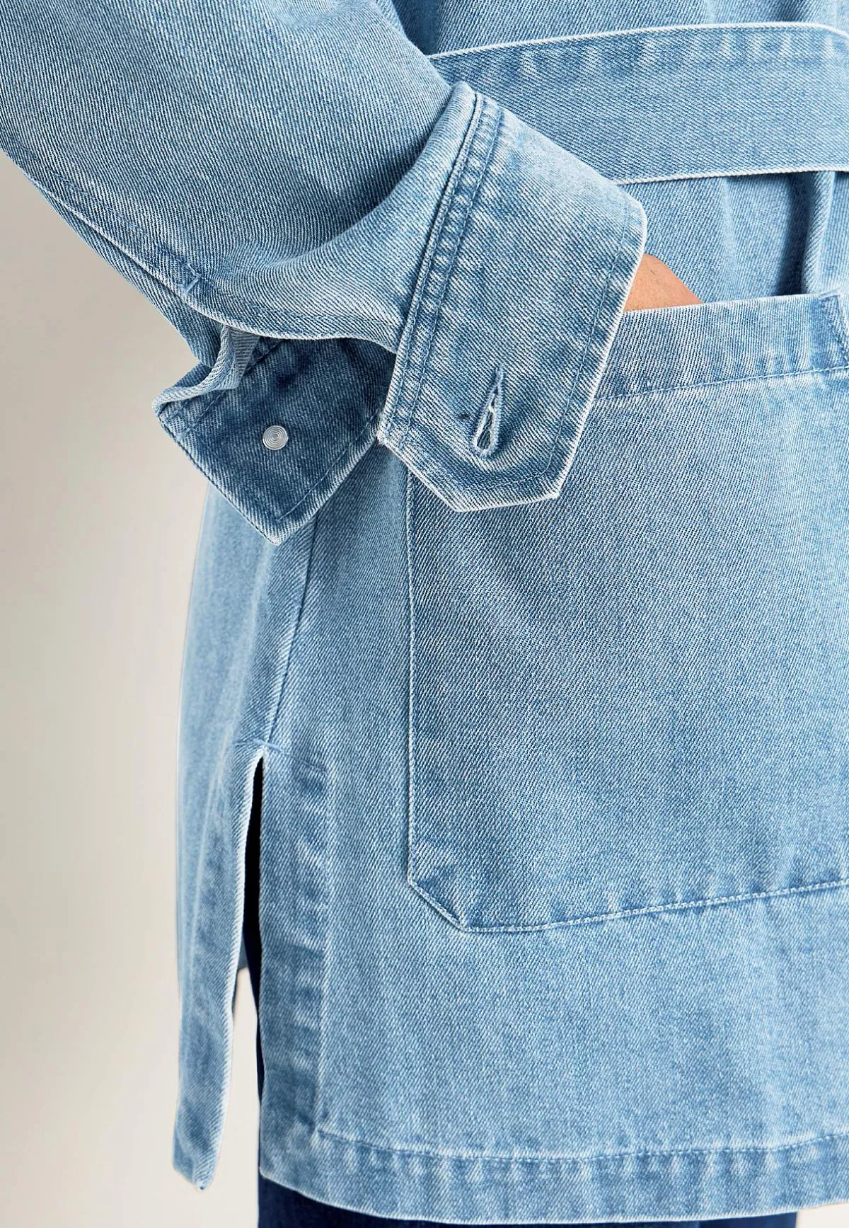 Cellbes of Sweden Jeansjacka med knytband Outlet