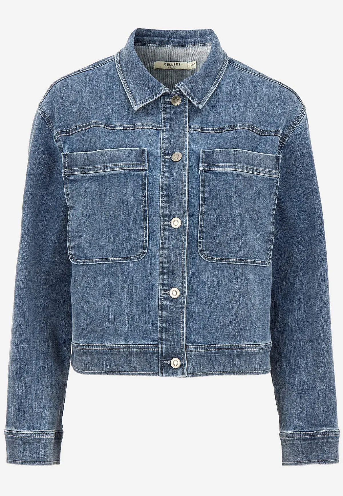 Cellbes of Sweden Jeansjacka med stretch Mellanblå / Denim Best