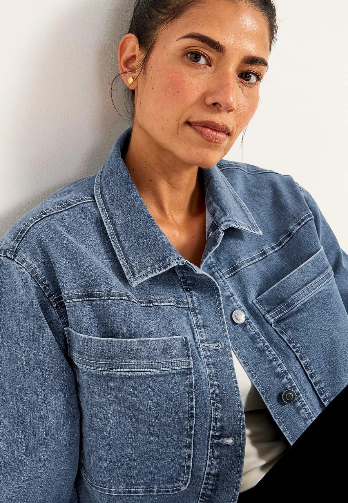 Cellbes of Sweden Jeansjacka med stretch Mellanblå / Denim Best