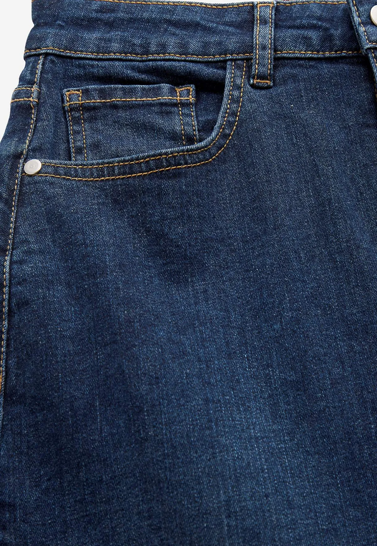 Cellbes of Sweden Jeanskjol med slits fram