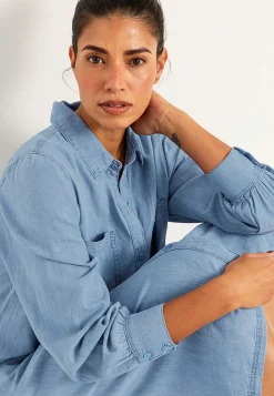 Cellbes of Sweden Jeansklänning med sidofickor Mellanblå / Denim