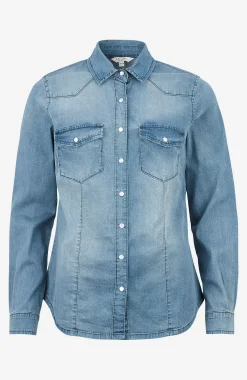 Cellbes of Sweden Jeansskjorta Blå denim Clearance