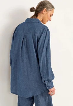 Cellbes of Sweden Jeansskjorta med knappar Mellanblå / Denim Outlet