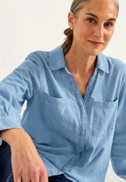 Cellbes of Sweden Jeansskjorta med knappar Ljusblå / Denim New