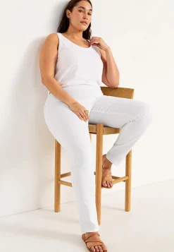 Cellbes of Sweden Jeggings med smalt ben Vit Hot