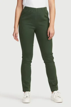 Cellbes of Sweden Jeggings med smalt ben Khakigrön