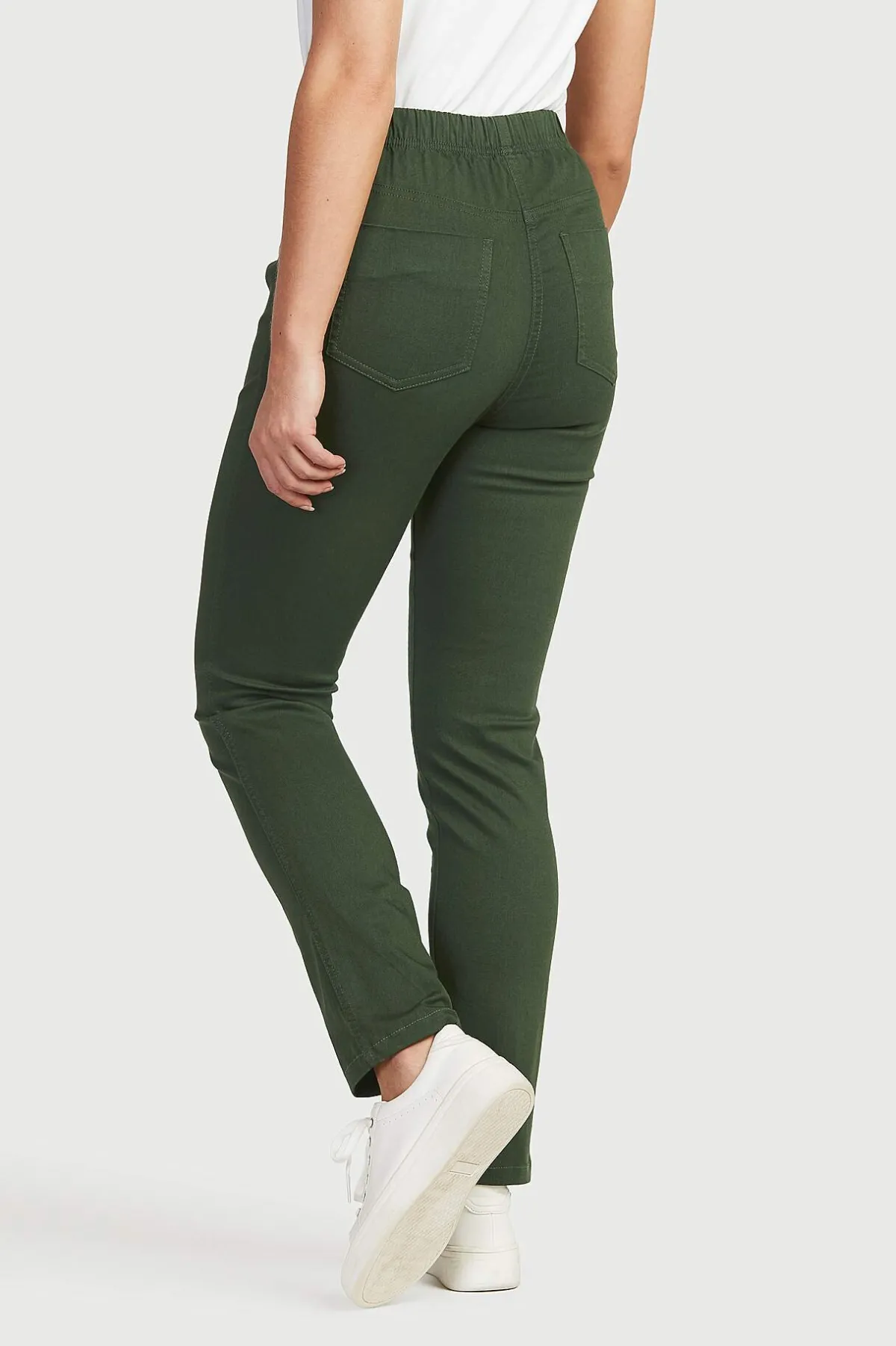 Cellbes of Sweden Jeggings med smalt ben Khakigrön