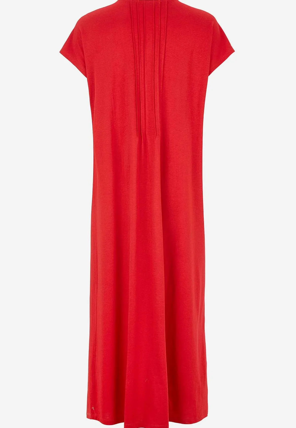 Cellbes of Sweden Kaftanklänning i trikå Mörkröd