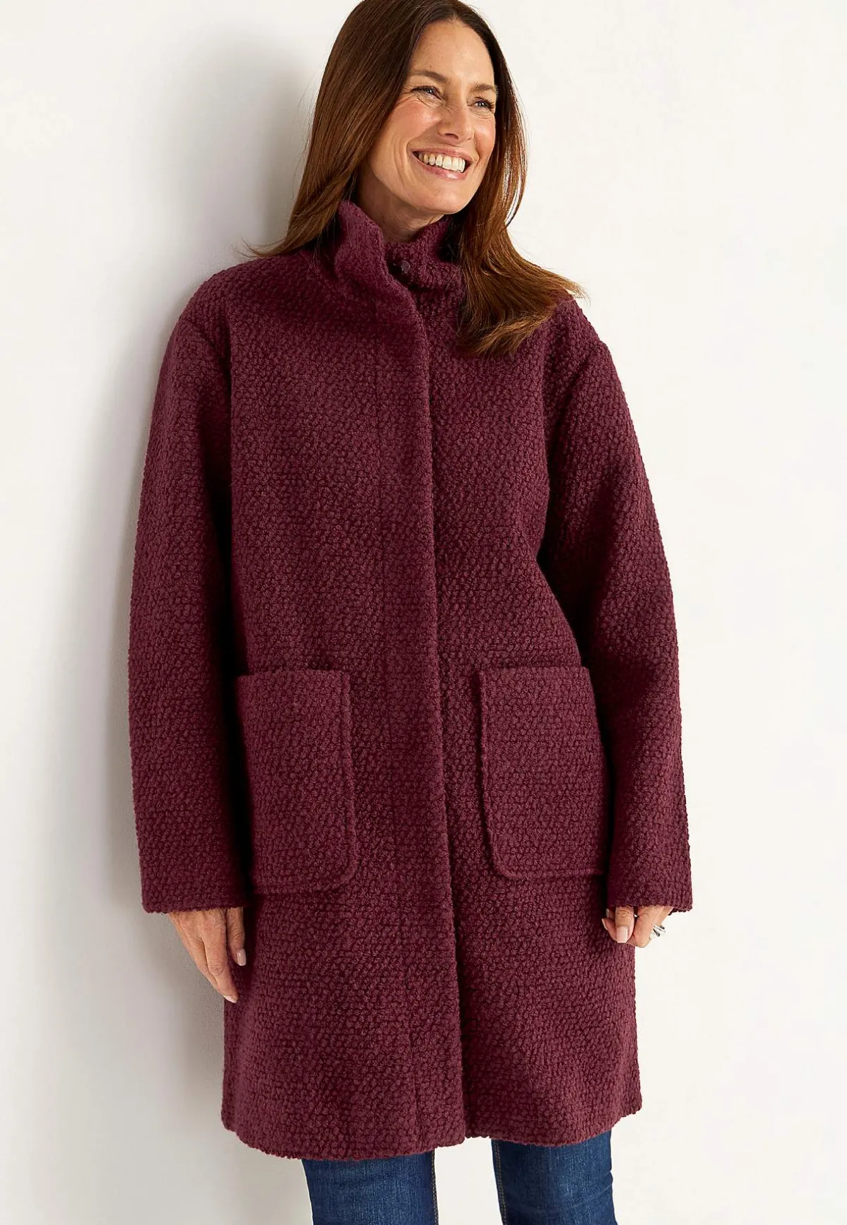 Cellbes of Sweden Kappa i ullmix Vinröd New