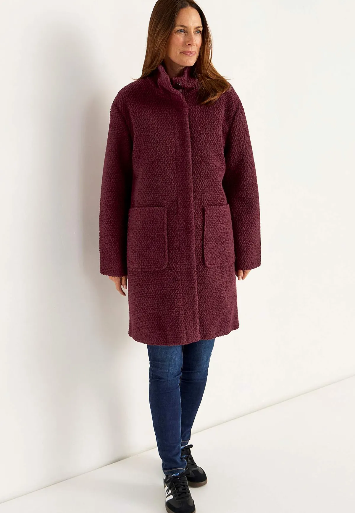 Cellbes of Sweden Kappa i ullmix Vinröd New