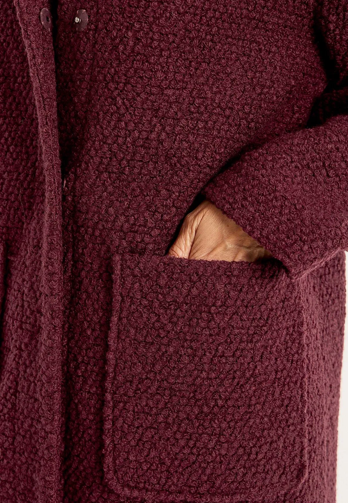 Cellbes of Sweden Kappa i ullmix Vinröd New