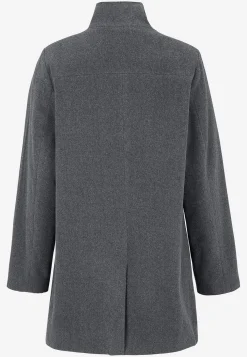 Cellbes of Sweden Kappa med ståkrage Gråmelange New