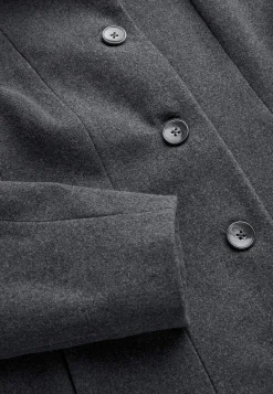 Cellbes of Sweden Kappa med ståkrage Gråmelange New