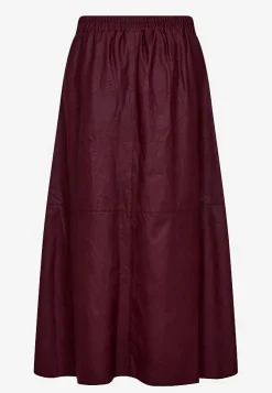 Freequent Kjol i PU med fickor Outlet