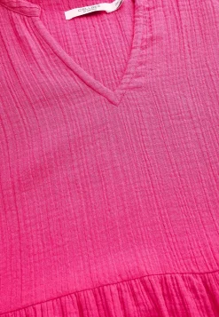 Cellbes of Sweden Klänning i krinklad bomull Online