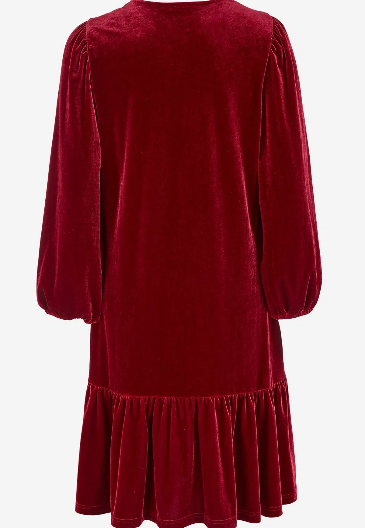 Johanna Toftby x Cellbes Klänning i velour med volang Sale