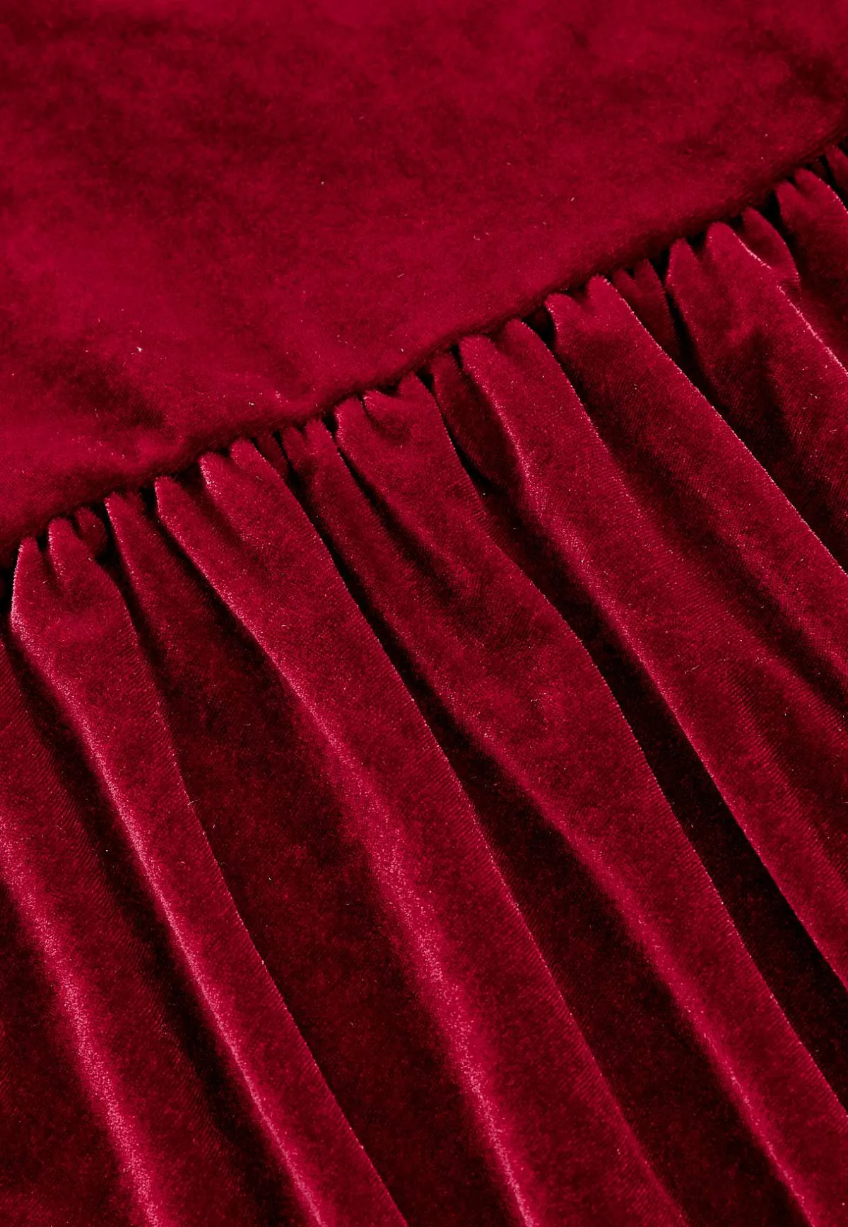 Johanna Toftby x Cellbes Klänning i velour med volang Sale