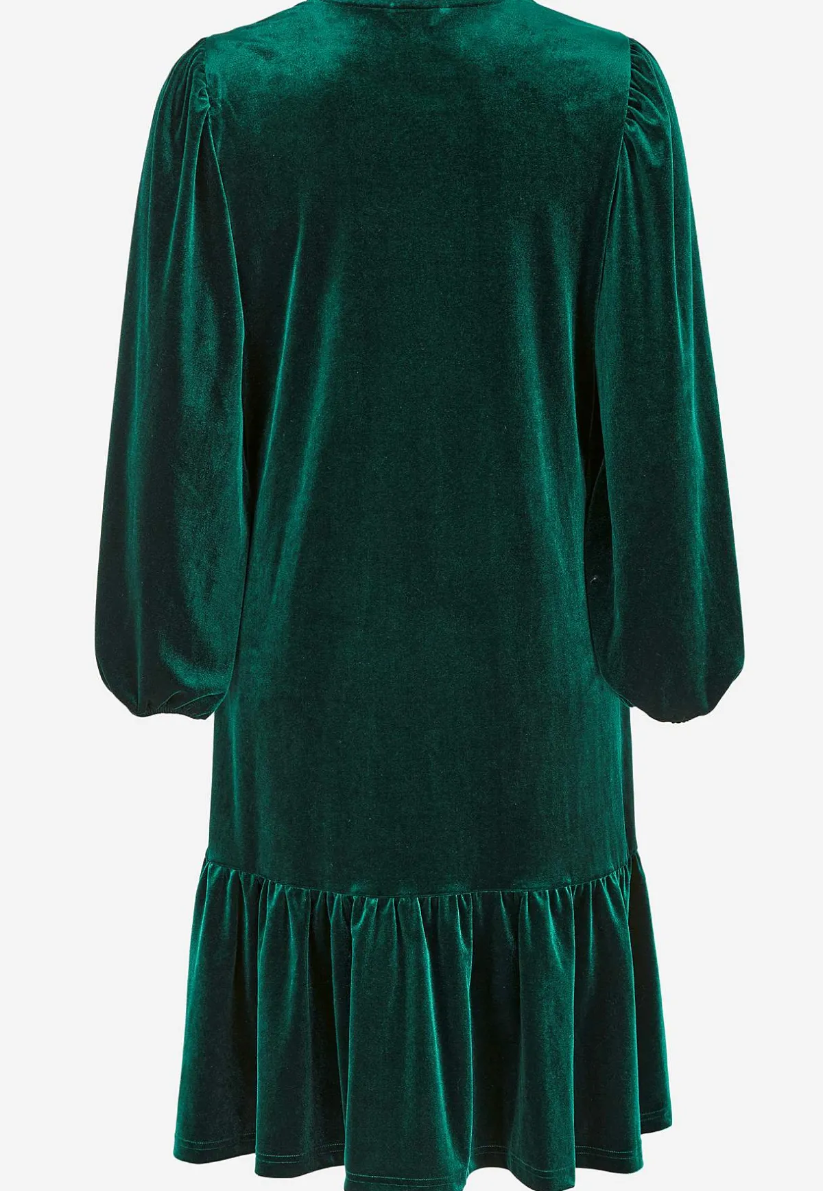Johanna Toftby x Cellbes Klänning i velour med volang New