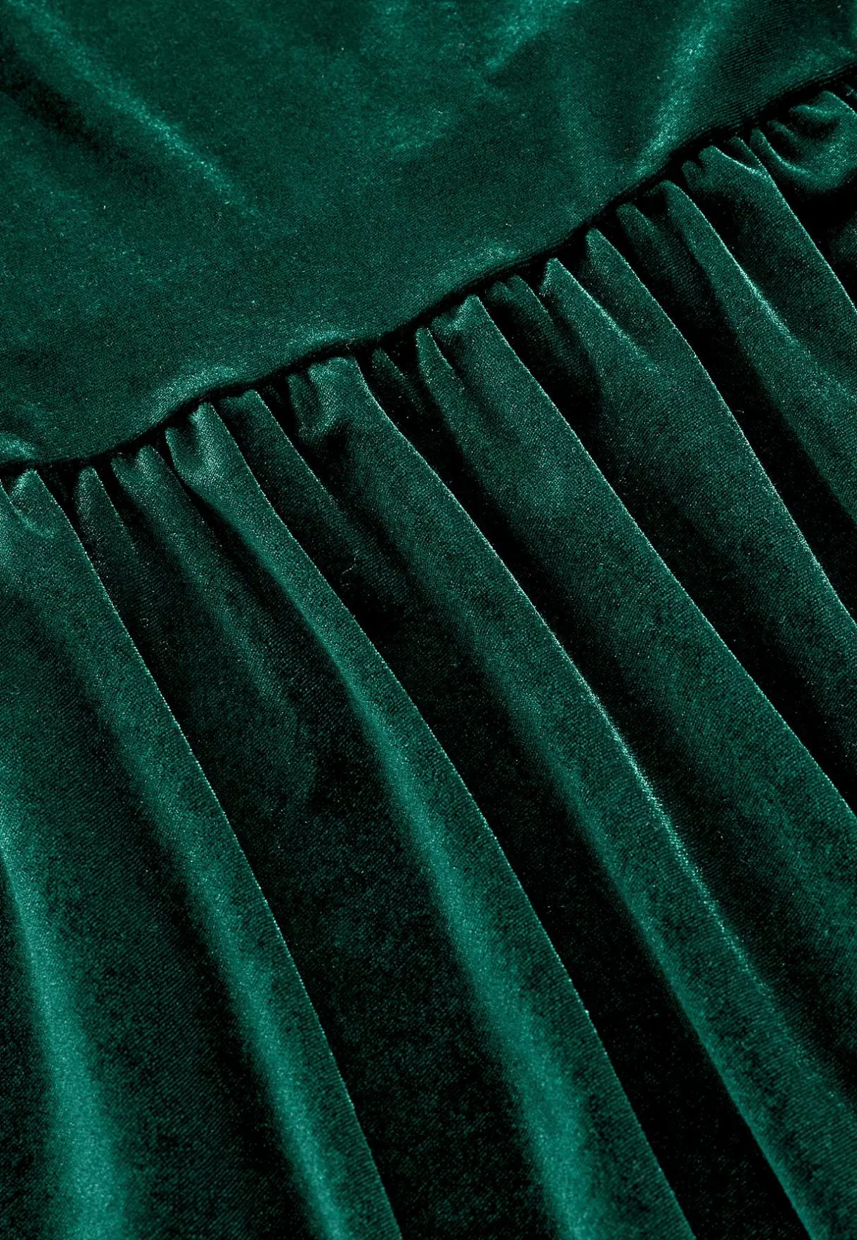 Johanna Toftby x Cellbes Klänning i velour med volang New