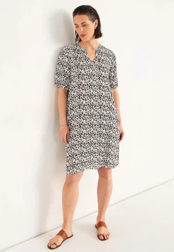 Cellbes of Sweden Klänning i viskoscrêpe Leopard Online