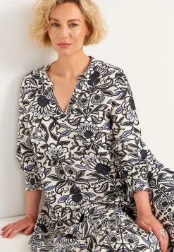 Cellbes of Sweden Klänning med volanger Blå / Mönstrad Best