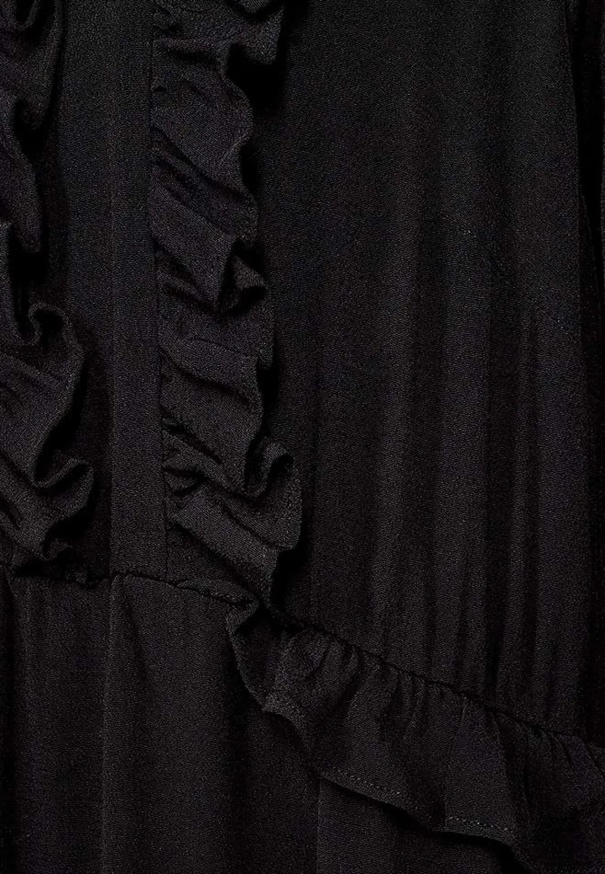 Freequent Klänning med volanger Best