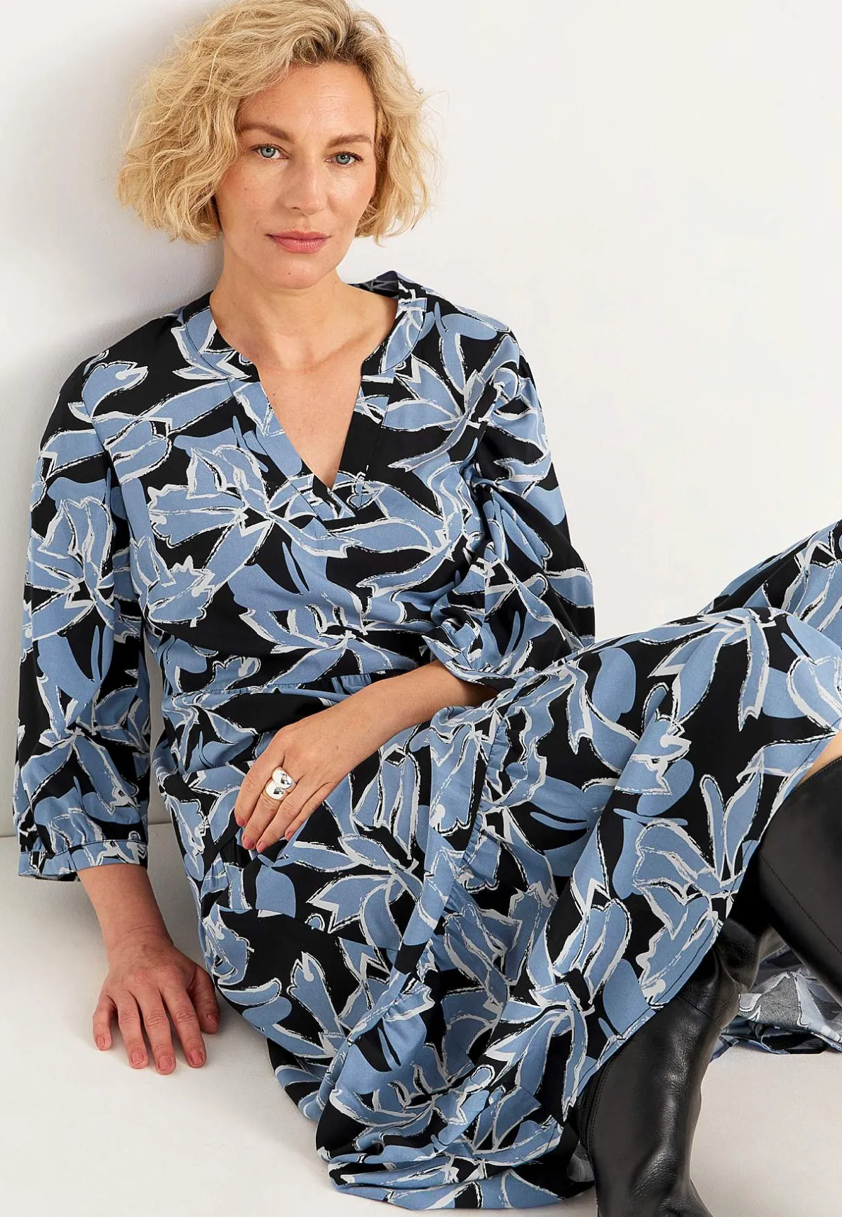 Cellbes of Sweden Klänning med volanger